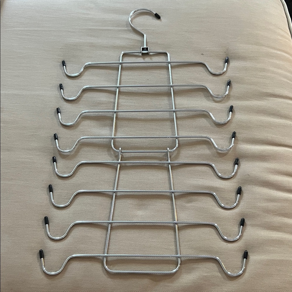 4pc Silver Multi-Layer tank top Hanger